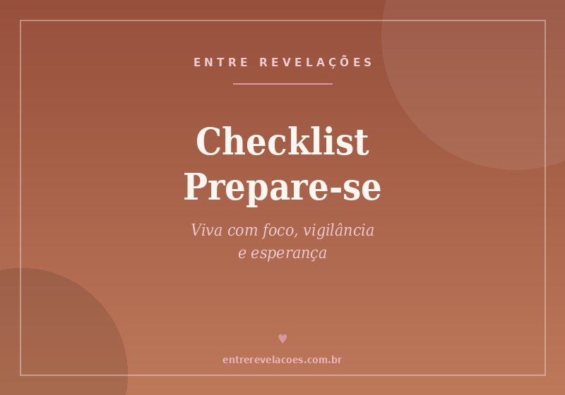Checklist Prepare-se